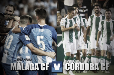 Previa Málaga CF - Córdoba CF: derbi andaluz con distintas aspiraciones