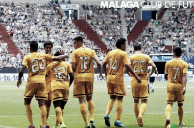 El Málaga conquista la Schalke Cup