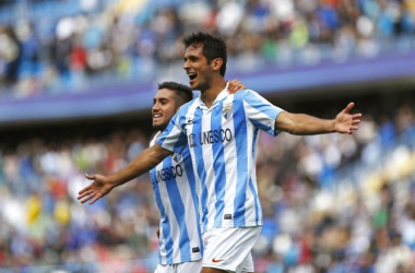 El Málaga gana al Getafe en La Rosaleda y sigue aspirando a zona Champions