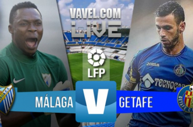 Resultado Málaga CF vs Getafe CF Liga BBVA 2016 (3-0): La efectividad del Málaga desborda al Getafe