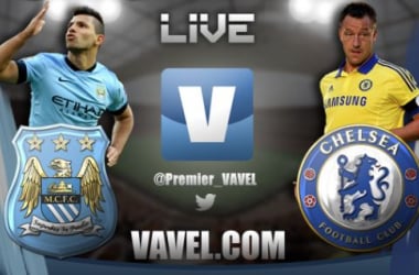 Manchester City 1-1 Chelsea Live Text Commentary and EPL Scores 2014