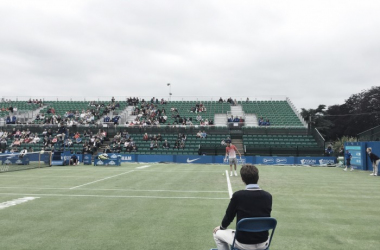 ATP Nottingham: Adrian Mannarino fires his way past Taylor Fritz