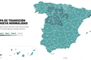 Barcelona, Madrid y varias zonas de Castilla y León se
quedan en la Fase 0