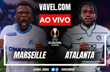 Olympique de Marseille x Atalanta AO VIVO, tempo parcial (1-1)