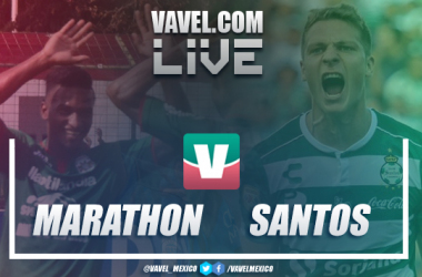 Resultado Marathón 2-6 Santos Laguna en Concachampions 2019