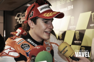 Marc Márquez: &quot;La lucha con Valentino y Dani ha sido muy divertida&quot;