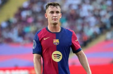 Marc Casadó la temporada pasada con el Barça | Foto: @dazn