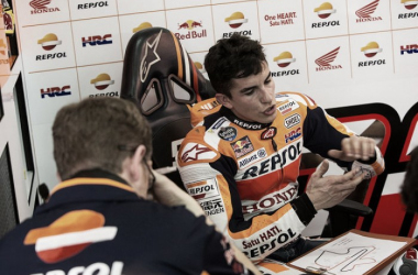 Marc Márquez: &quot;Ha sido un día difícil&quot;