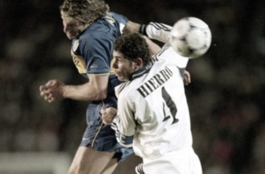 Hierro recordó la Copa Intercontinental 2000: "Boca tenía unos jugadores y un entrenador maravilloso"