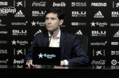 Marcelino: &quot;Queríamos celebrar la clasificación para la Champions aquí con nuestra afición&quot;