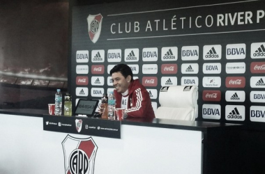 Marcelo Gallardo: "Queremos seguir marcando la historia de este club tan prestigioso"
