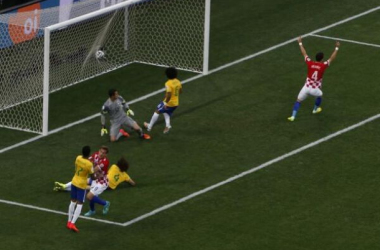 2014 World Cup: Brazil and Croatia Tied At 1-1 At Halftime