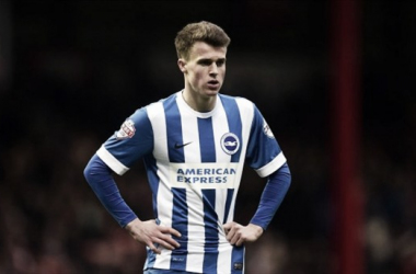 Brighton winger Solly March out for season