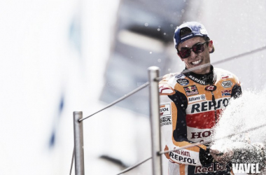 Marc Márquez: &quot;He vuelto a sonreír encima de la moto&quot;