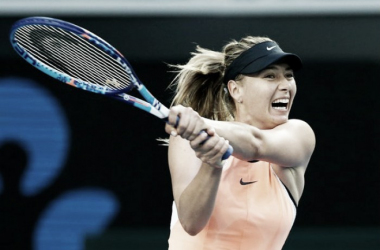 Sharapova toma la directa