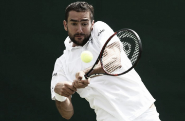 Cilic coge carrerilla