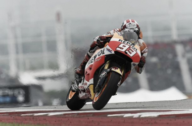 Marc Márquez, en Austin como en casa