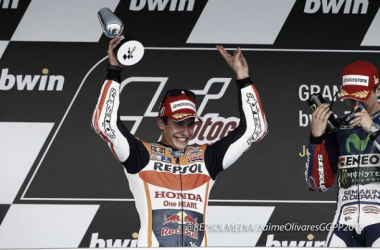 Marc Márquez: &quot;El dedo está mejorando&quot;