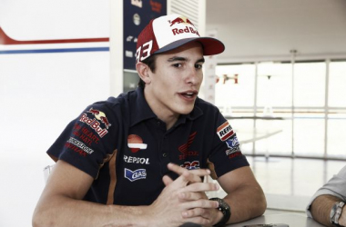 Marc Márquez: &quot;Estaba rodando al límite, ha sido una pena la caída&quot;