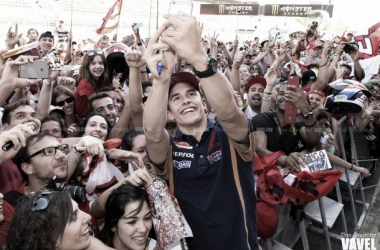 Marc Márquez: &quot;Ha hecho bastante viento y nos ha complicado las cosas&quot;