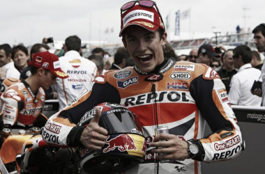 Marc Márquez: &quot;Dudé en la elección de neumáticos cuando vi a Bradl&quot;