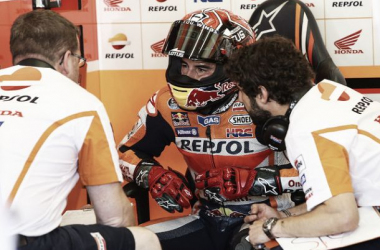 Marc Márquez: &quot;El dedo ha respondido bastante bien&quot;