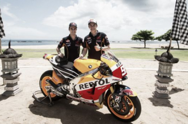 El Repsol Honda Team presenta la nueva moto en Indonesia