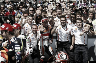 Marc Márquez: &quot;Esta victoria ha sido diferente a las otras&quot;