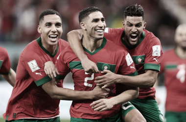 Marruecos se mete en cuartos de final luego de 36 años / Foto: FIFA