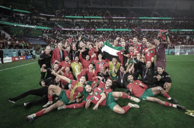 SACÓ A OTRO PESO PESADO. Marruecos se instaló en cuartos de final del Mundial y sacó al complicado España. Foto: Web
