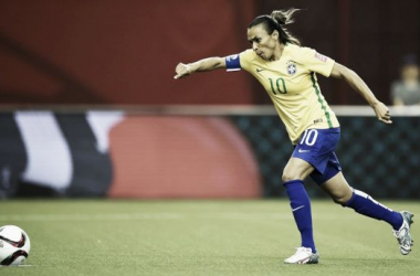 Marta se convierte en la máxima goleadora de los Mundiales