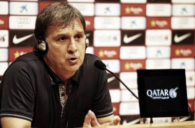 Martino: &quot;La presión es lo que más me ha gustado&quot;