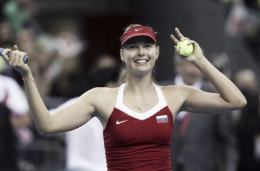 Sharapova liderará a Rusia en la final de Fed Cup