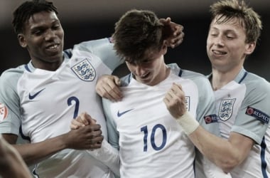 Denmark under-17 1-3 England under-17: Nelson scores again as Young Lions head to quarter-final