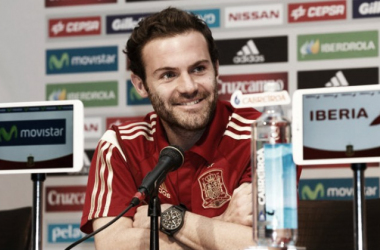 Juan Mata: &quot;Tengo mucha ilusión de que Julen me llame y jugar mi tercer mundial&quot;