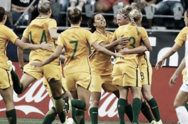 Australia wins the Tournament of Nations with a 6-1 victory over Brazil