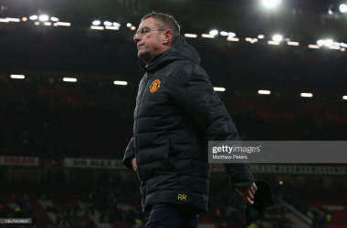 Ralph Rangnick was unable to win his second game as Manchester United manager: Matthew Peters - Manchester United/GettyImages