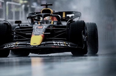 Max Verstappen faz a pole position debaixo de chuva no Canadá (Divulgação/F1)