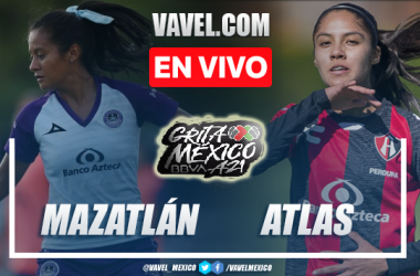 Goals and summary of Mazatlán Femenil 0-3 Atlas Femenil in Liga MX Femenil.