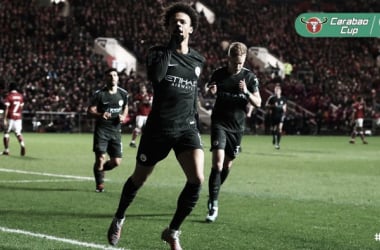 El City finalista de la Carabao Cup tras eliminar al Bristol