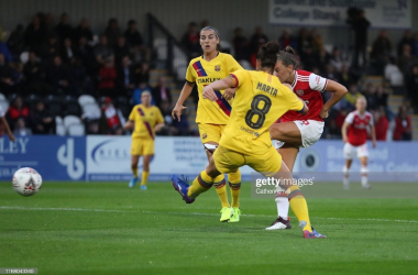 Arsenal Women 2-5 Barcelona Femini: Oshoala and Pina hit doubles in North London friendly