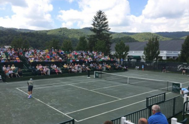 Greenbrier Champions Tennis Classic Day 1: Pete Sampras, Andy Roddick Prevail In Exhibitions