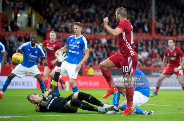 Aberdeen 2-1 RoPS: Dons secure unconvincing Europa League qualifying first leg win