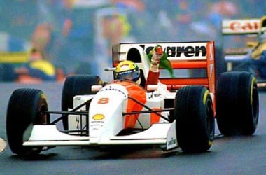 Gran Premio de Europa 1993: Ayrton Senna, Dios de las aguas