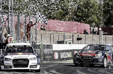 Mattias Ekström conquista quarta vitória no Mundial de Rallycross em Barcelona