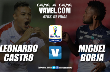 Cara a cara: Leonardo Castro vs Miguel Borja