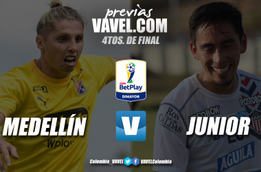 Previa Medellín vs Junior: reinicio de actividades por
un tiquete a semifinales de Copa