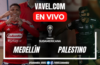 Resumen y goles: Medellín 4-0 Palestino en Copa Sudamericana 2024