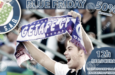 Llega el &quot;blue friday&quot; a Getafe