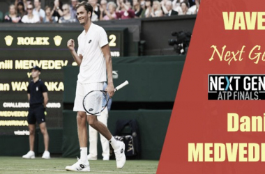 Next Gen ATP Finals. Daniil Medvedev: la nueva generación rusa